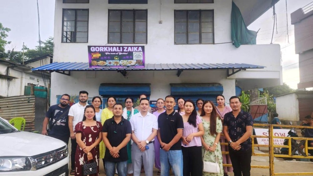 The Gorkha Zaika – The Taste of Gorkha was inaugurated at Ward-2, Chümoukedima Town (1st Gate), attached to Nagaland Police Gate.